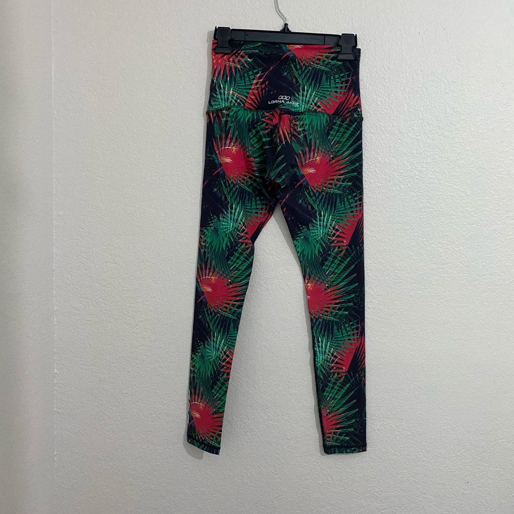 Lorna Jane electric palm leggings - Picture 3 of 6